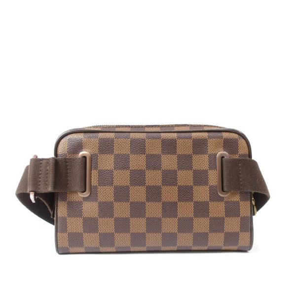 82254 2 Louis Vuitton Bum Bag Brooklyn Damier Ebene Body Bag Brown