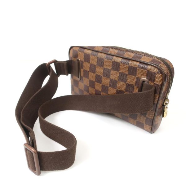 82254 3 Louis Vuitton Bum Bag Brooklyn Damier Ebene Body Bag Brown