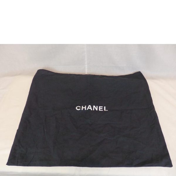 82333 7 Chanel Leather Tote Bag Black