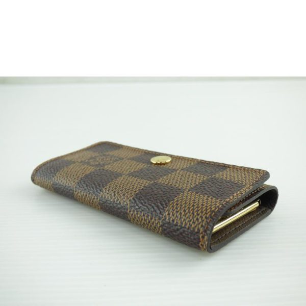 82537 3 Louis Vuitton Multicle 4 Damier Wallet Brown