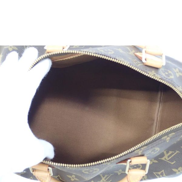 82574 5 Louis Vuitton Speedy 30 Monogram Bag Brown