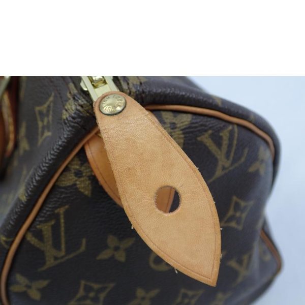 82574 8 Louis Vuitton Speedy 30 Monogram Bag Brown