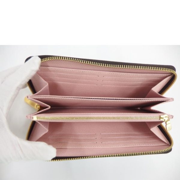 82613 4 Louis Vuitton Zippy Wallet Rose Ballerine