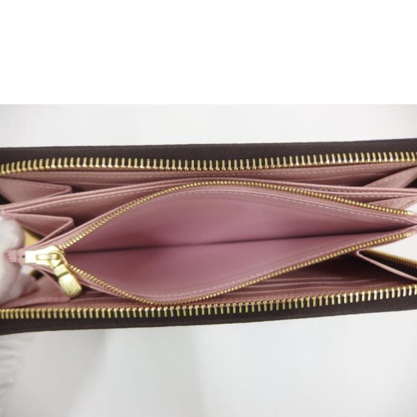 82613 5 Louis Vuitton Zippy Wallet Rose Ballerine