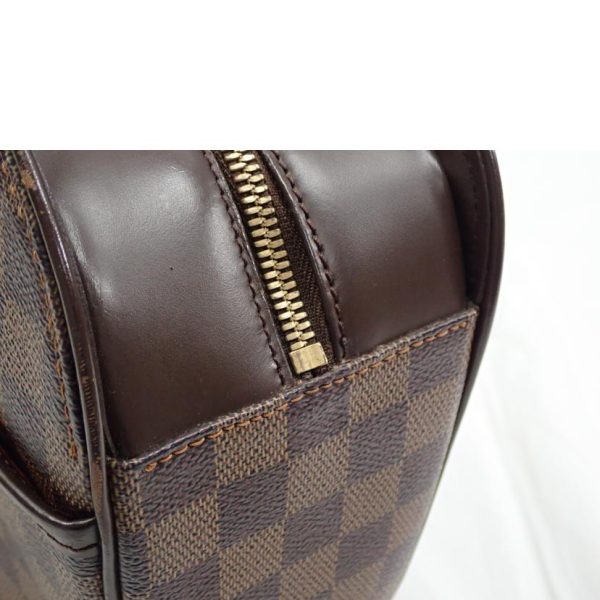 82857 11 Louis Vuitton Saria Horizontal Damier Bag Brown