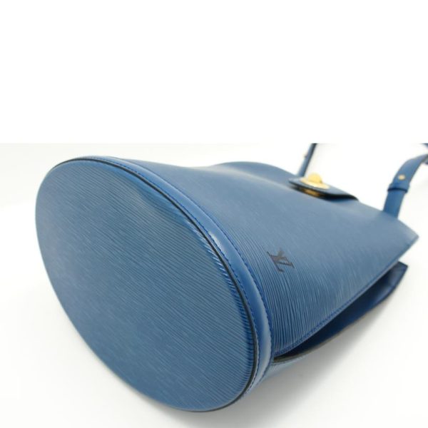 82871 3 Louis Vuitton Cluny Epi Bag Toledo Blue