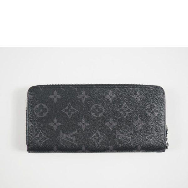 82892 2 Louis Vuitton Zippy Vertical Wallet Monogram Eclipse