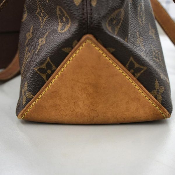 82904 8 Louis Vuitton Cavapiano Monogram Tote Bag Brown