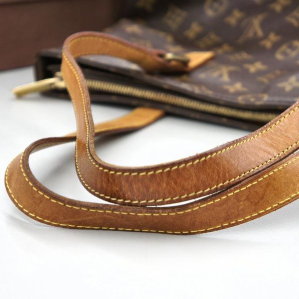 82904 9 Louis Vuitton Cavapiano Monogram Tote Bag Brown