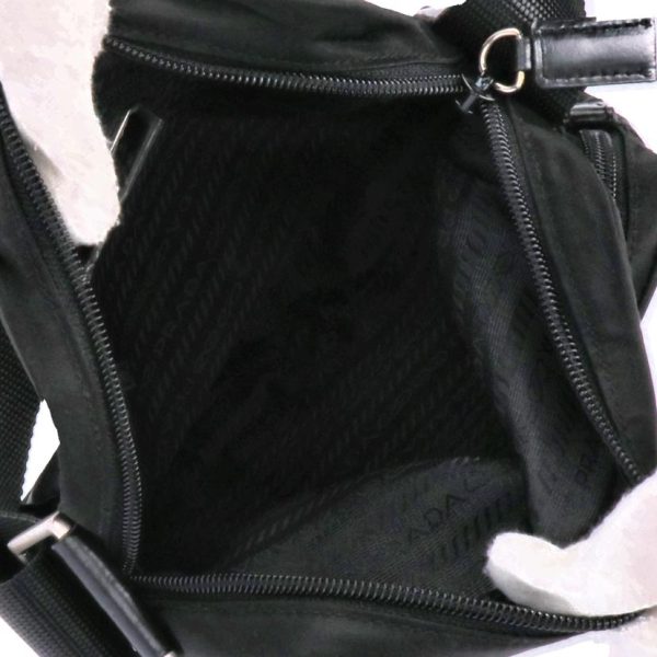 82942 5 Prada Nylon Shoulder Bag Black