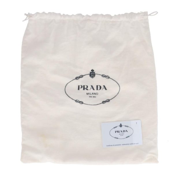 82942 6 Prada Nylon Shoulder Bag Black