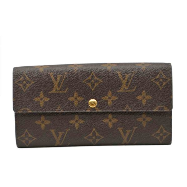 82976 1 Louis Vuitton Sala Wallet Monogram Brown