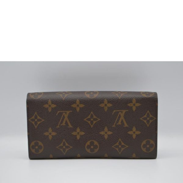 82976 2 Louis Vuitton Sala Wallet Monogram Brown