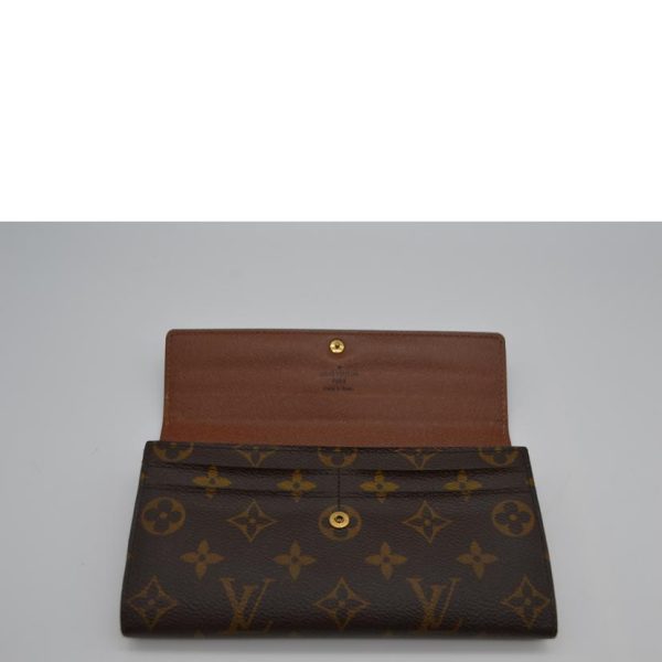 82976 4 Louis Vuitton Sala Wallet Monogram Brown