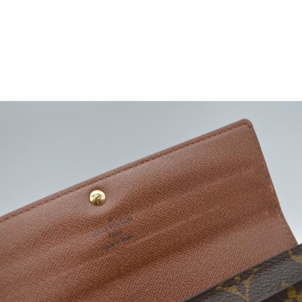 82976 7 Louis Vuitton Sala Wallet Monogram Brown