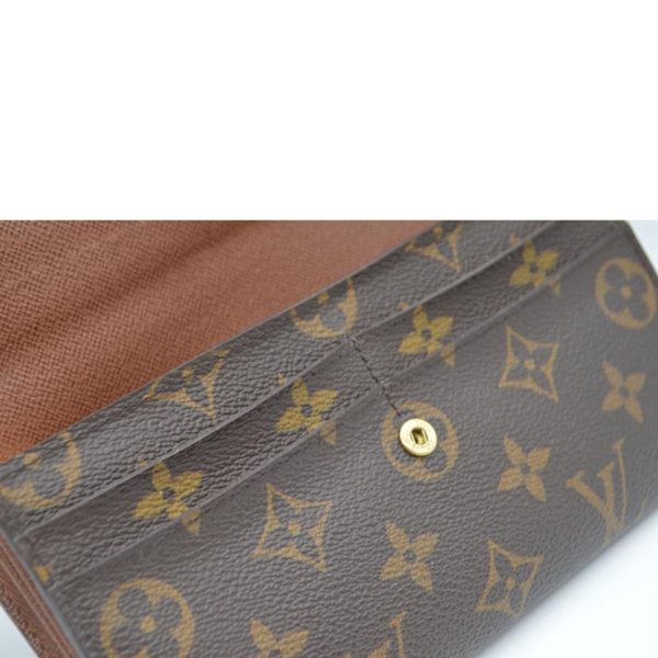 82976 8 Louis Vuitton Sala Wallet Monogram Brown