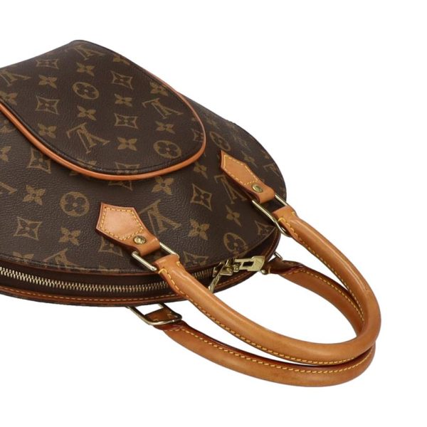 83014 4 Louis Vuitton Ellipse PM Monogram Handbag Brown