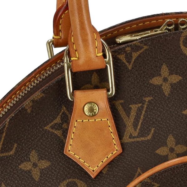 83014 6 Louis Vuitton Ellipse PM Monogram Handbag Brown