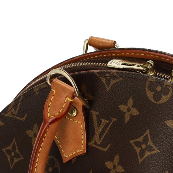 83014 8 Louis Vuitton Ellipse PM Monogram Handbag Brown