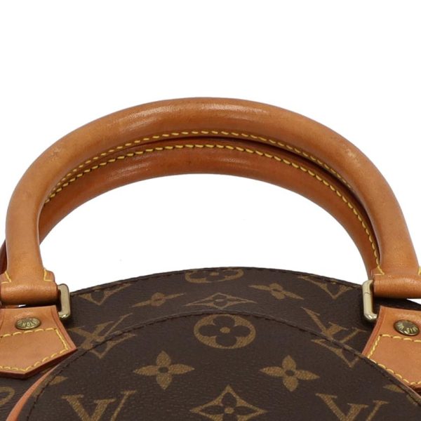 83014 9 Louis Vuitton Ellipse PM Monogram Handbag Brown