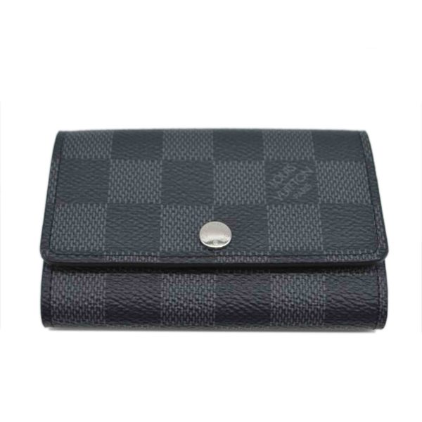 83041 1 Louis Vuitton Multicle 6 Key Holder Damier Graphite