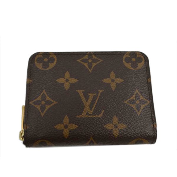 83065 1 Louis Vuitton Zippy Coin Purse Monogram Wallet Brown