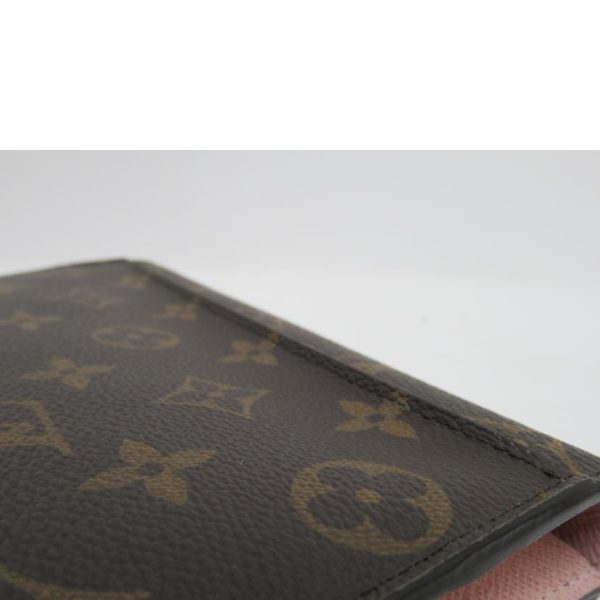 83119 5 Louis Vuitton Portefeuil Jeanne Monogram Wallet Rose Ballerine