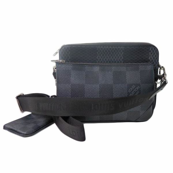 83213 1 Louis Vuitton Trio Messenger Bag Damier Graphite 3D