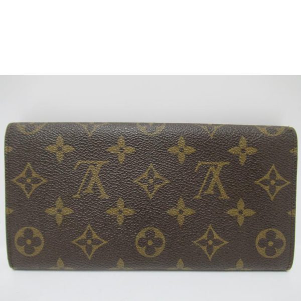 83232 2 Louis Vuitton Portefeuil Sala Monogram Wallet Brown