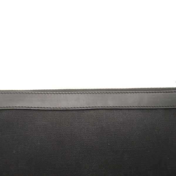 83237 6 Balenciaga Navy L Clip Clutch Bag Black