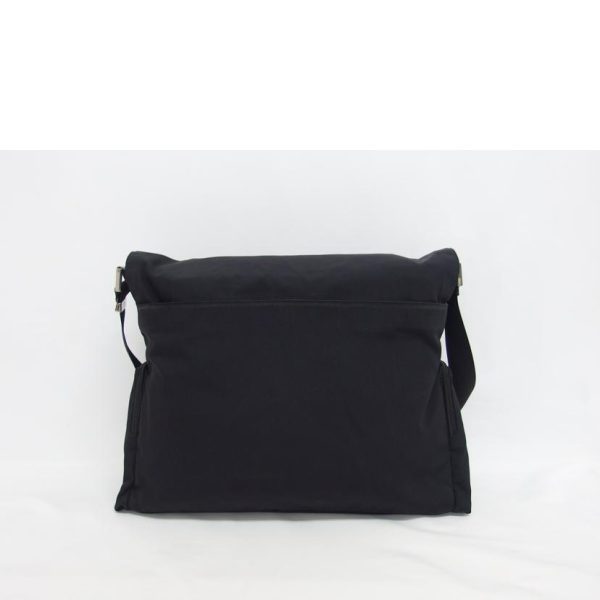 83249 2 Gucci Nylon Messenger Bag Black