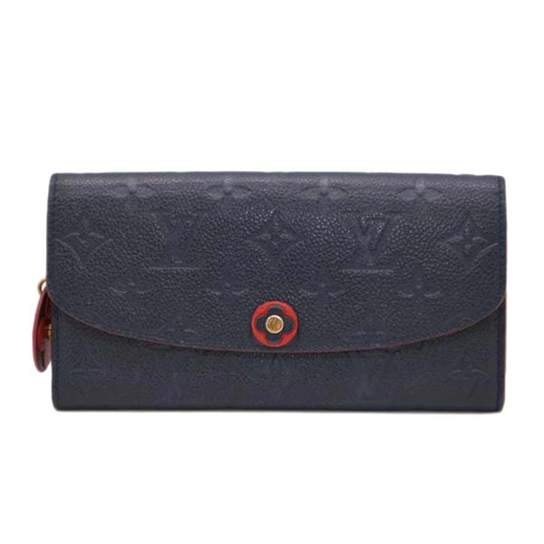 83333 1 Louis Vuitton Portefeuil Emilie Empreinte Wallet Blue