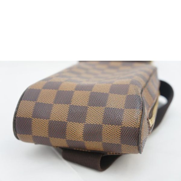 83368 5 Louis Vuitton Jeronimos Shoulder Bag Damier Ebene