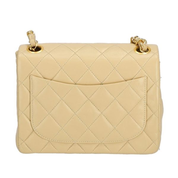 83450 2 Chanel Mini Matelassé Chain Shoulder Bag Lambskin