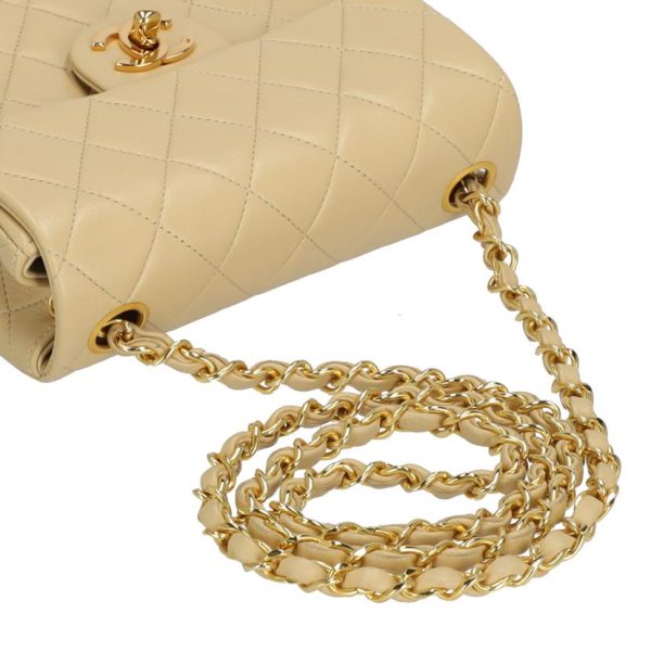 83450 4 Chanel Mini Matelassé Chain Shoulder Bag Lambskin