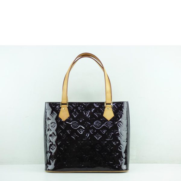 83466 2 Louis Vuitton Houston Vernis Bag Black