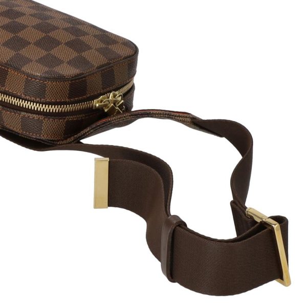 83491 4 Louis Vuitton Jeronimos Bag Damier Ebene Brown