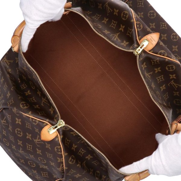 83507 5 Louis Vuitton Keepall 50 Duffel Bag Monogram Brown