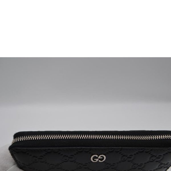 83517 5 Gucci Guccissima Round Zipper Long Wallet