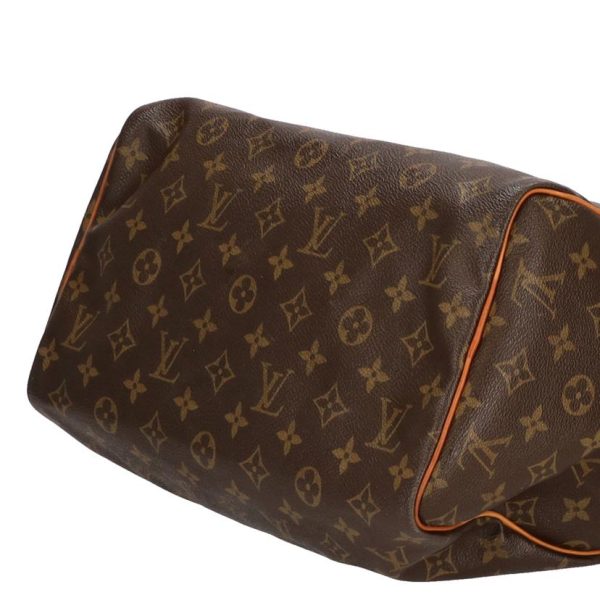 83521 2 Louis Vuitton Speedy 30 Handbag Monogram Brown