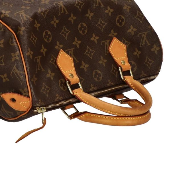 83521 3 Louis Vuitton Speedy 30 Handbag Monogram Brown