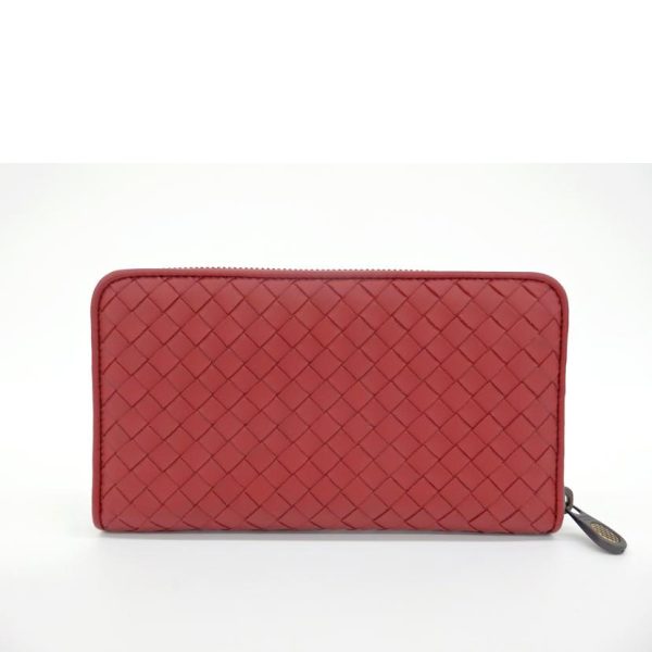 83536 1 Bottega Veneta Intrecciato Round Zipper Wallet