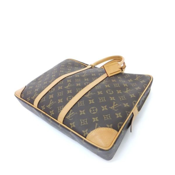 83540 3 Louis Vuitton Porte de Cumin Voyage Monogram Bag Brown