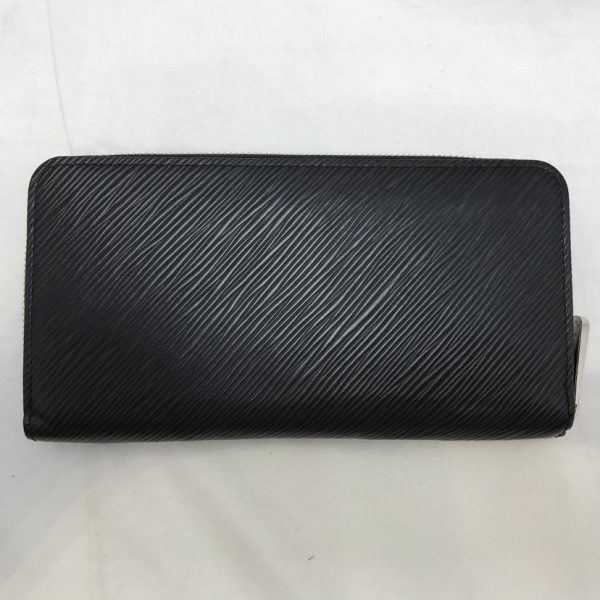 83543 2 Louis Vuitton Zippy Wallet Epi Noir Hot Pink