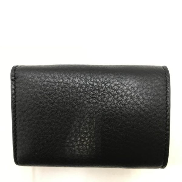 83550 2 Balenciaga Paper Mini Wallet Black