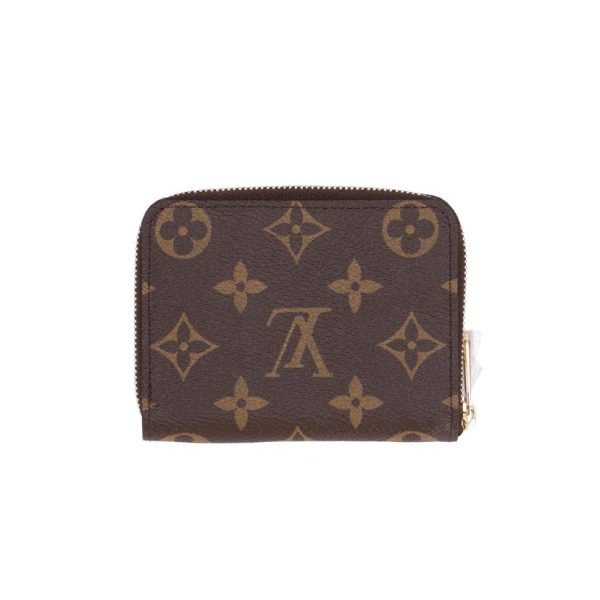 83597 2 Louis Vuitton Zippy Coin Purse Monogram Brown