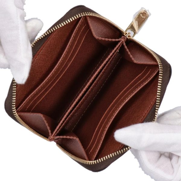 83597 5 Louis Vuitton Zippy Coin Purse Monogram Brown