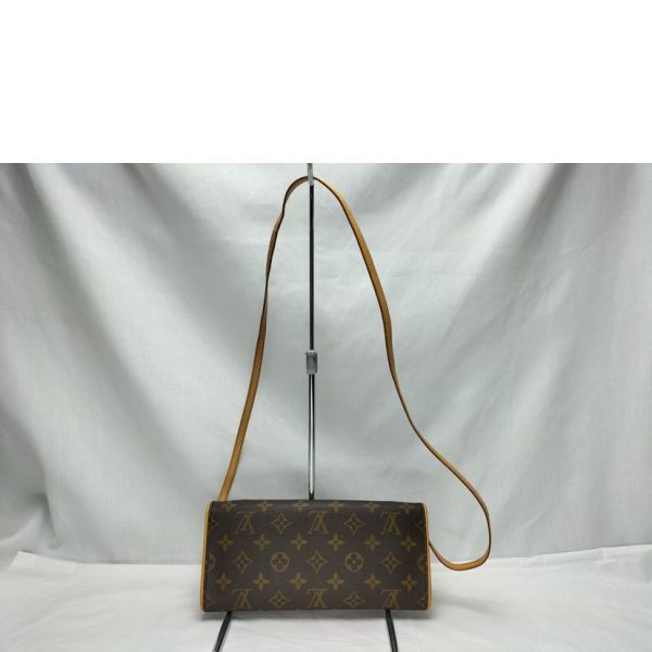 83656 2 Louis Vuitton Pochette Twin Monogram Clutch Bag Brown