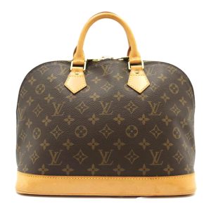 83687 1 Louis Vuitton Bucket PM Monogram Tote Bag Brown