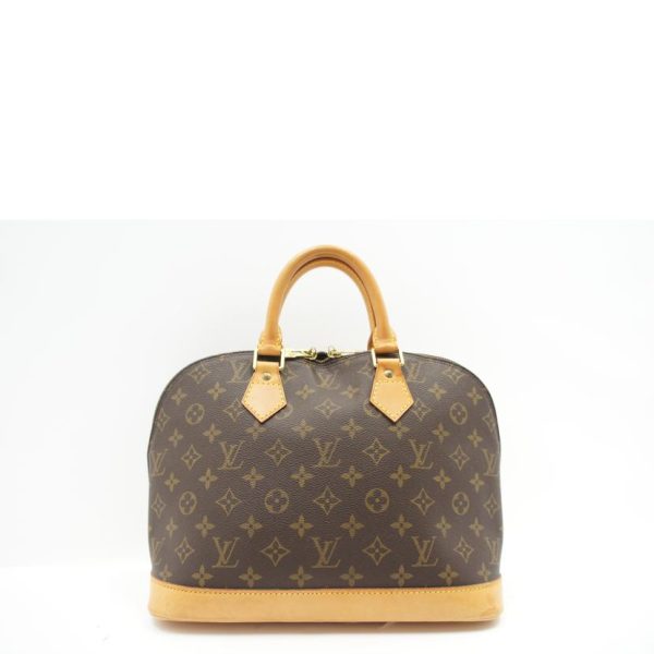 83687 2 Louis Vuitton Alma PM Monogram Bag Brown